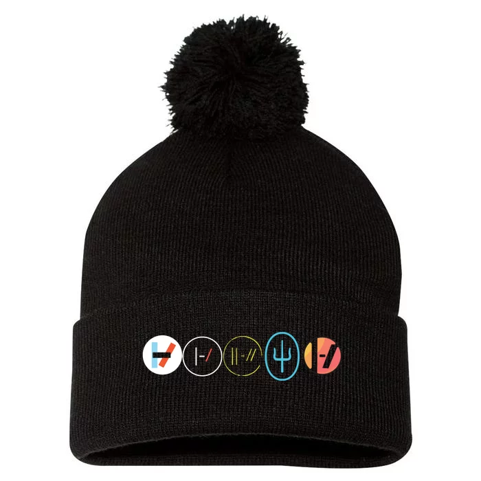 Wenty One Pilots Pom Pom 12in Knit Beanie