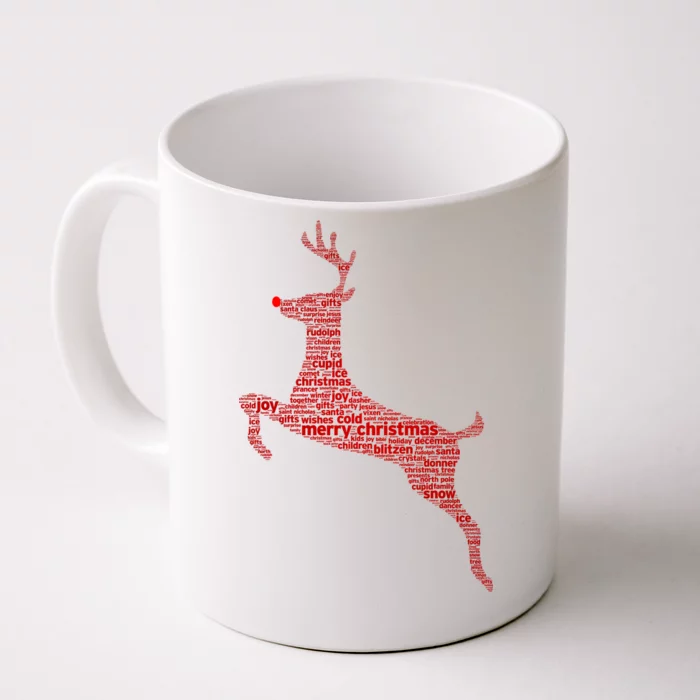 Coffee Mug, Reindeer Coffee Mug, Christmas Coffee Mug, Christmas Mug