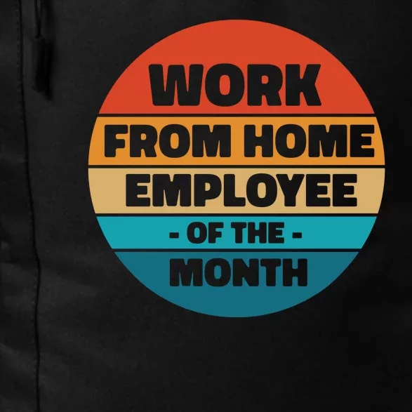 Work From Home Employee Of The Month Retro Daily Commute Backpack