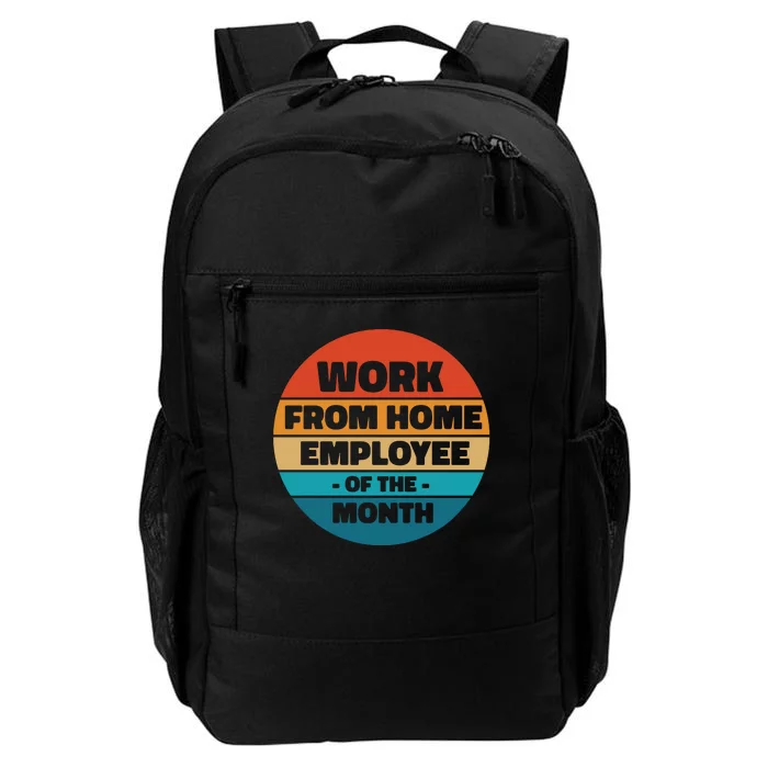 Work From Home Employee Of The Month Retro Daily Commute Backpack