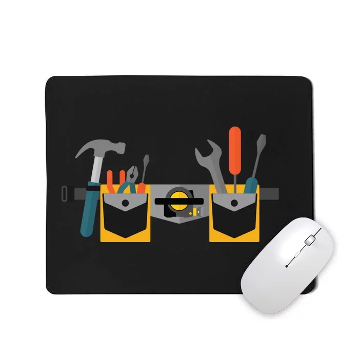 Workman Tool Belt Handyman Costume Mousepad