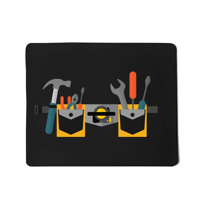 Workman Tool Belt Handyman Costume Mousepad