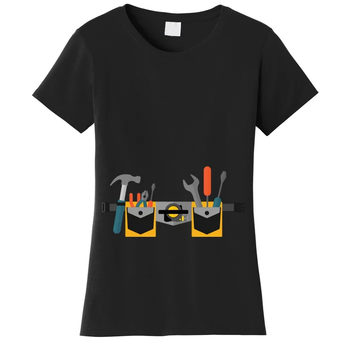 Workman Tool Belt Handyman Costume Women's T-Shirt