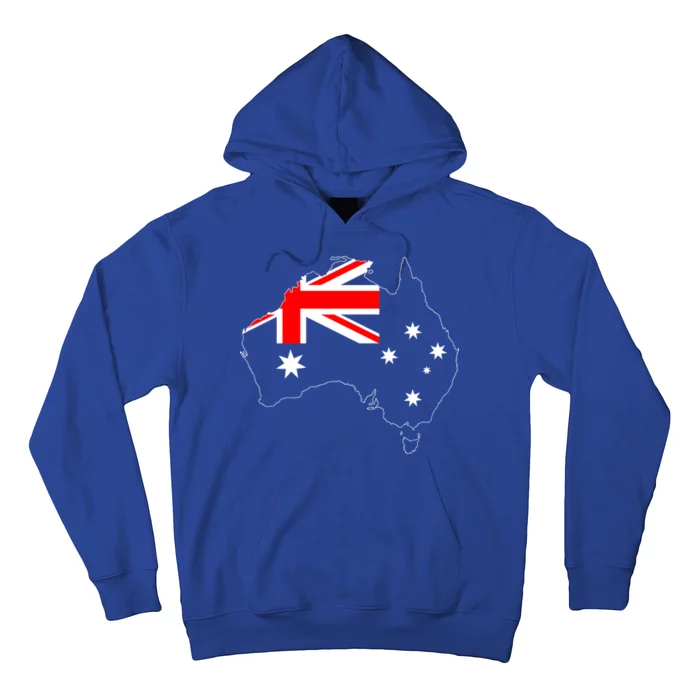 World Australia Map Flag Hoodie