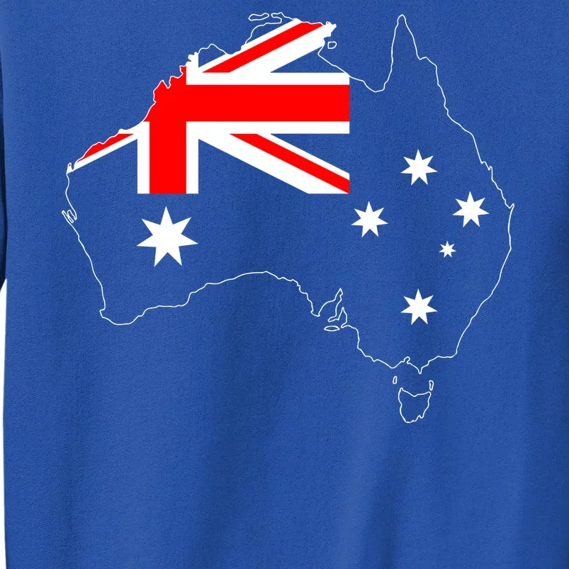 World Australia Map Flag Sweatshirt