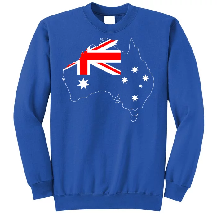 World Australia Map Flag Sweatshirt