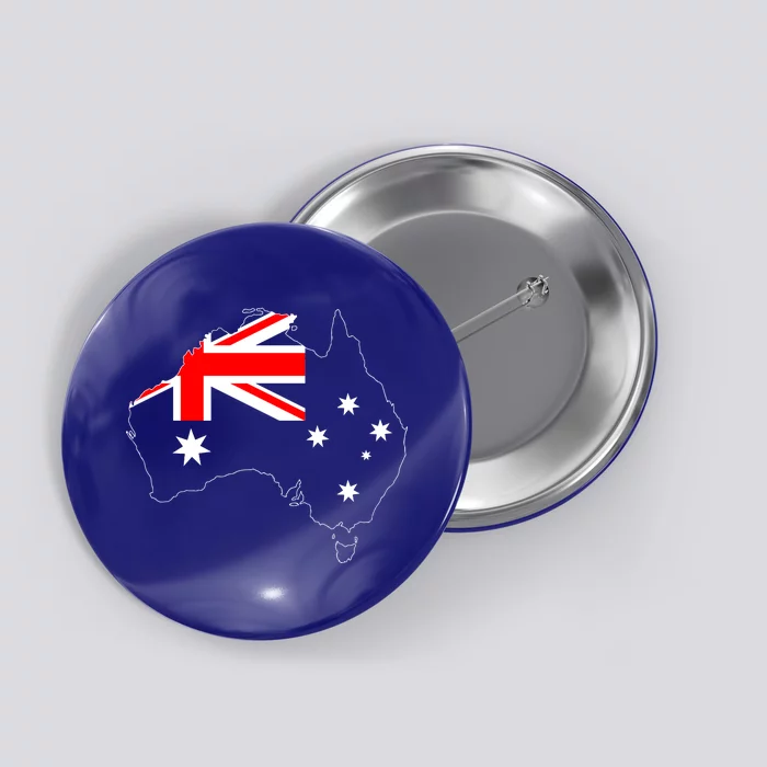 World Australia Map Flag Button