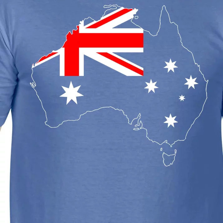 World Australia Map Flag Comfort Colors T-Shirt