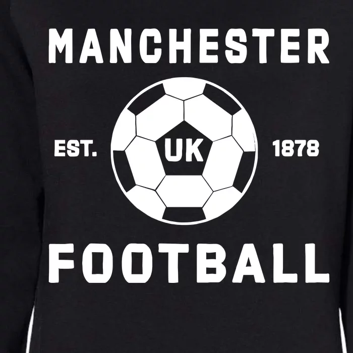 World Classic Soccer Football Arch Cup Manchester Womens California Wash Sweatshirt