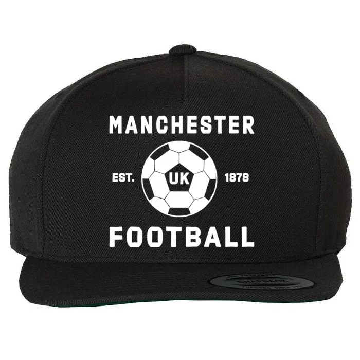 World Classic Soccer Football Arch Cup Manchester Wool Snapback Cap