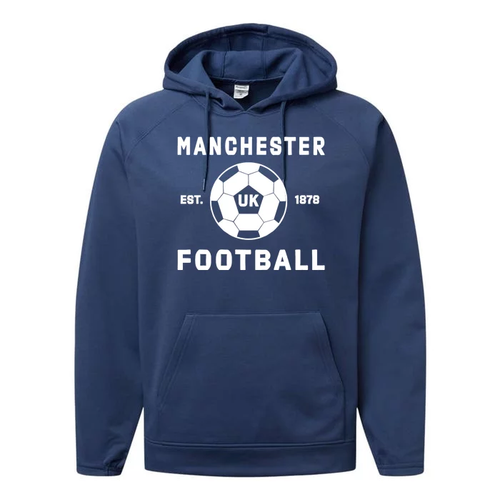 World Classic Soccer Football Arch Cup Manchester Performance Fleece Hoodie