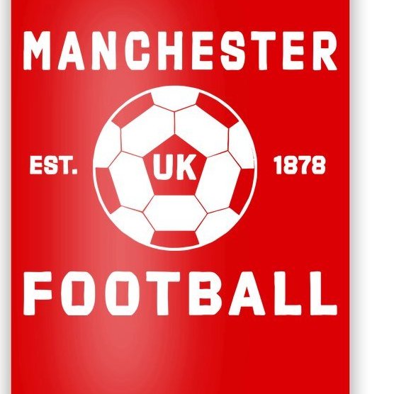 World Classic Soccer Football Arch Cup Manchester Poster