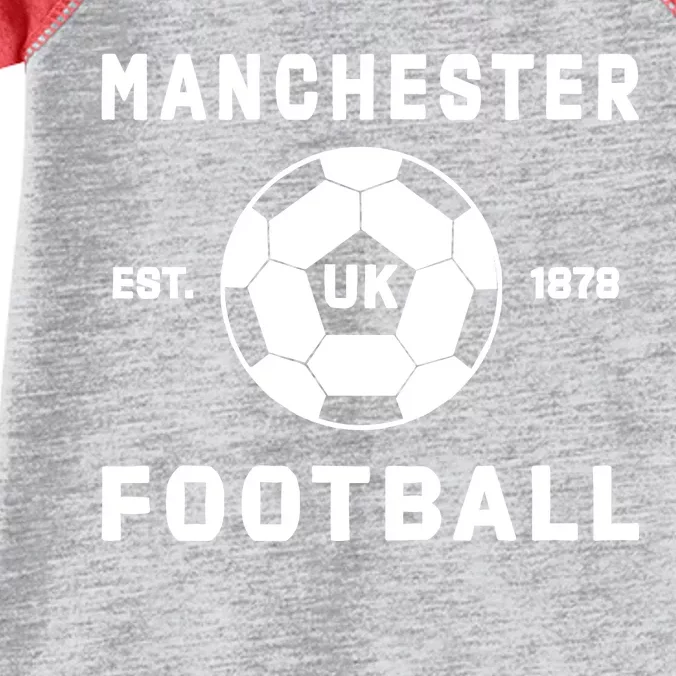 World Classic Soccer Football Arch Cup Manchester Infant Baby Jersey Bodysuit