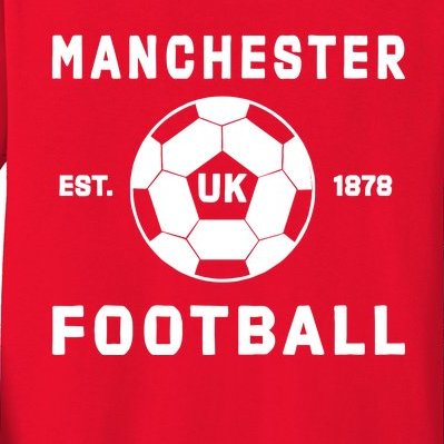 World Classic Soccer Football Arch Cup Manchester Kids Long Sleeve Shirt