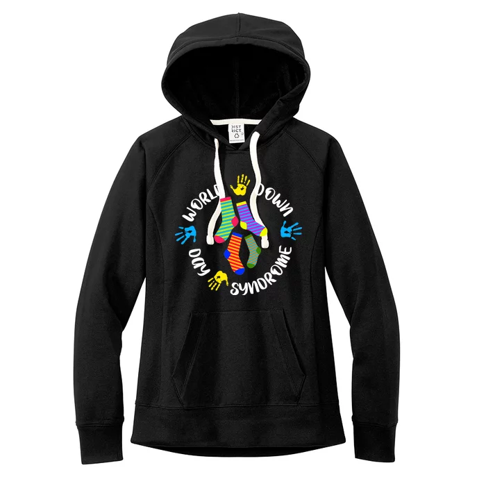 World Down Syndrome Awareness Day Women's Fleece Hoodie