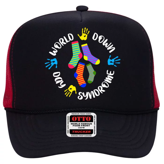 World Down Syndrome Awareness Day High Crown Mesh Trucker Hat