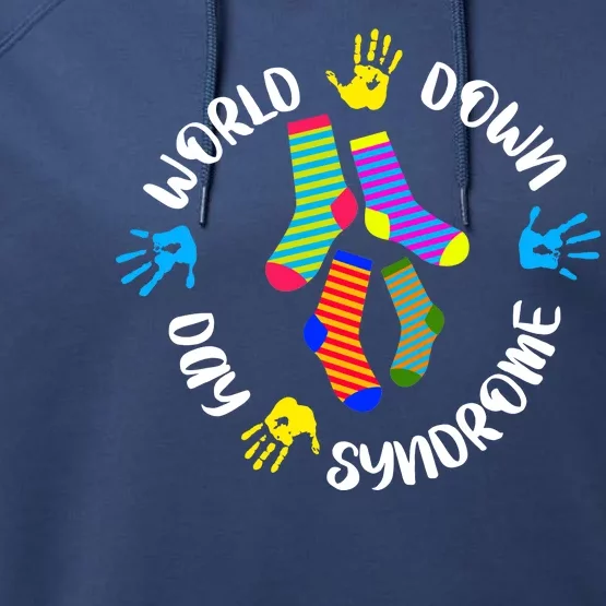 World Down Syndrome Awareness Day Performance Fleece Hoodie