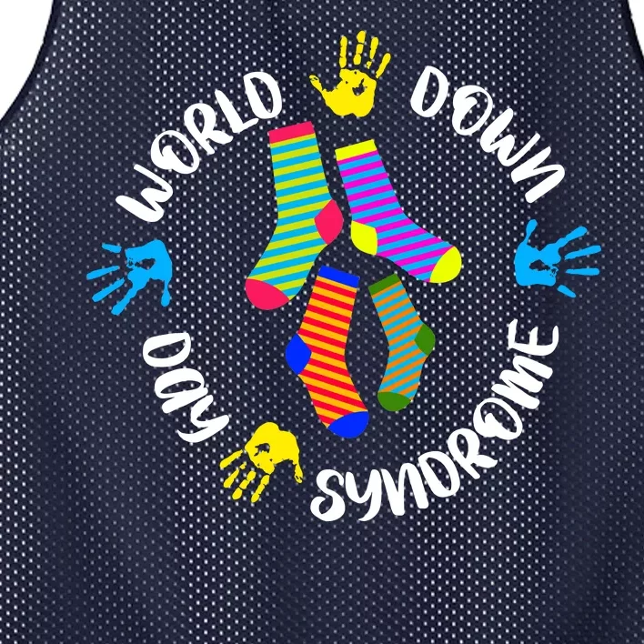 World Down Syndrome Awareness Day Mesh Reversible Basketball Jersey Tank