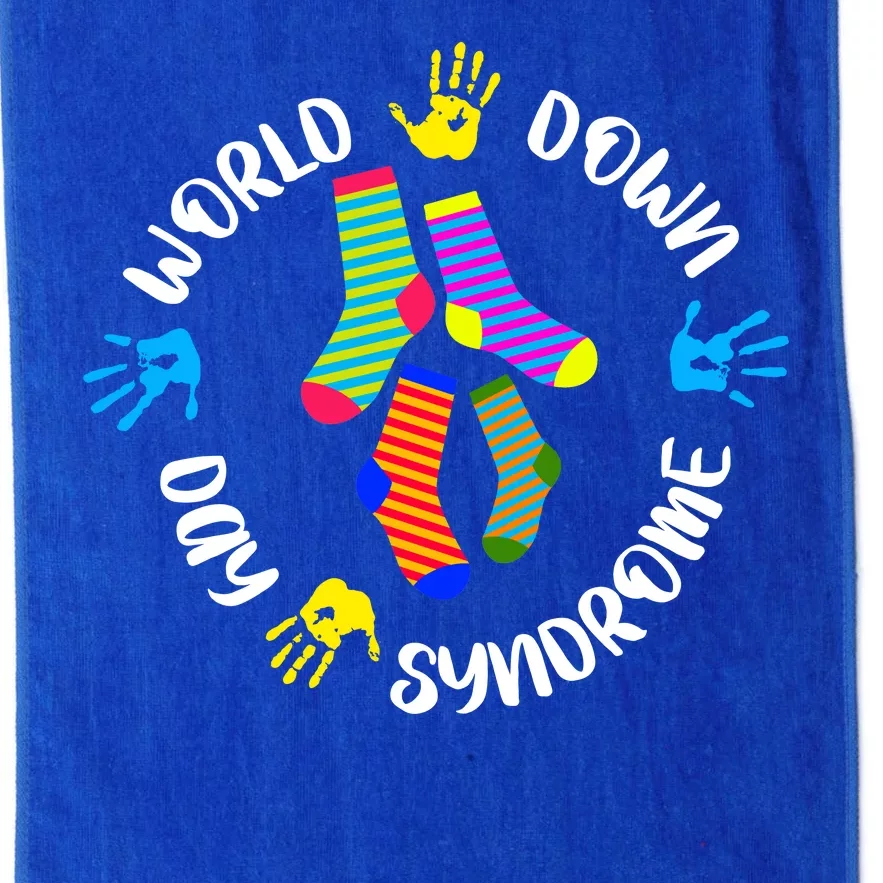 World Down Syndrome Awareness Day Platinum Collection Golf Towel