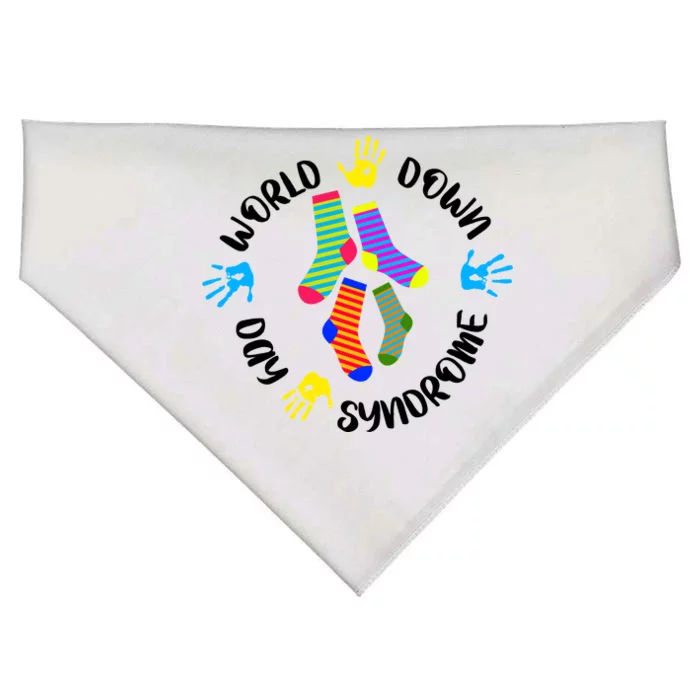 World Down Syndrome Awareness Day USA-Made Doggie Bandana