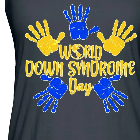 World Down Syndrome Day Ladies Essential Flowy Tank