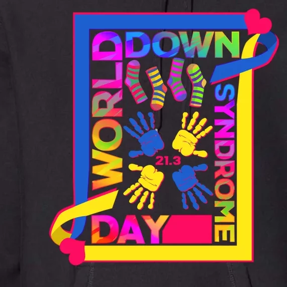 World Down Syndrome Day 21.3 Premium Hoodie