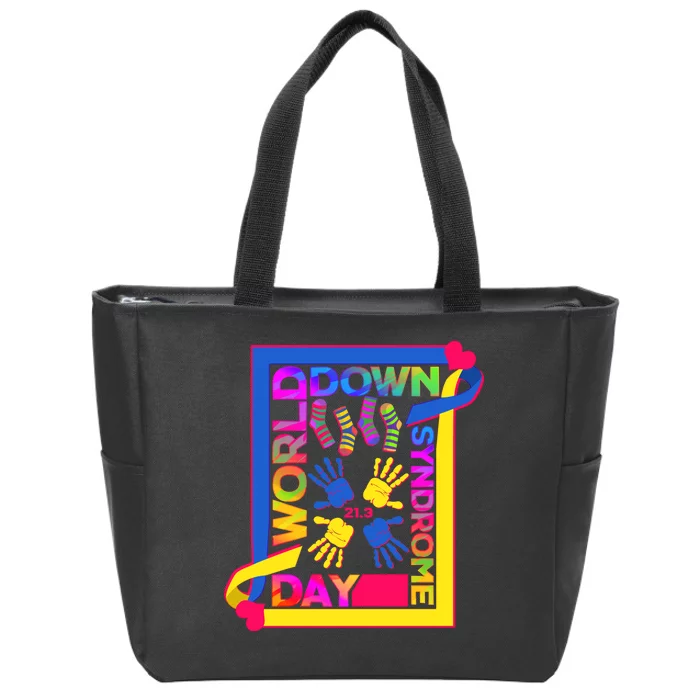 World Down Syndrome Day 21.3 Zip Tote Bag