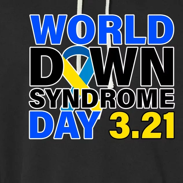 World Down Syndrome Day 3.12 Garment-Dyed Fleece Hoodie