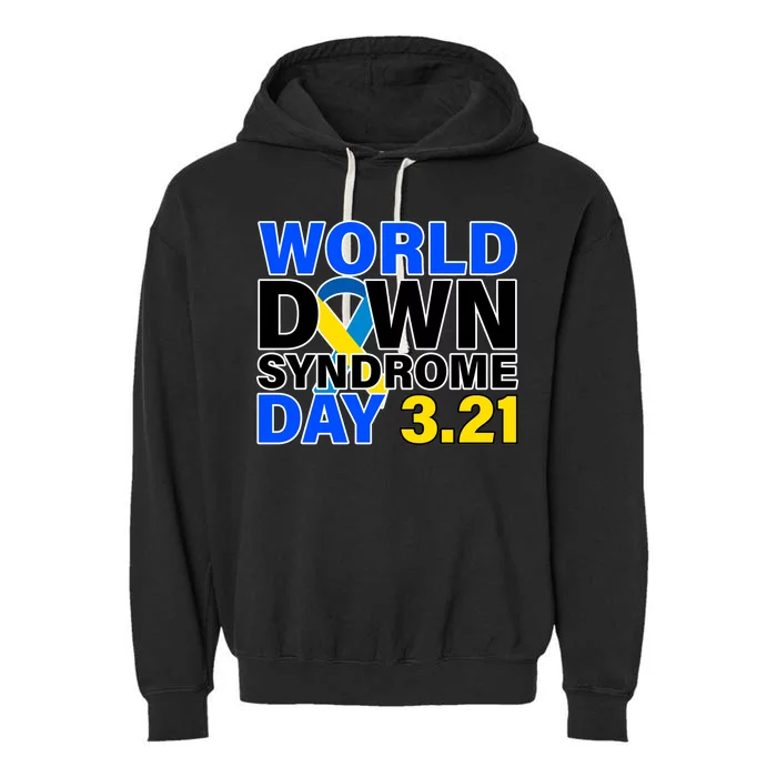 World Down Syndrome Day 3.12 Garment-Dyed Fleece Hoodie