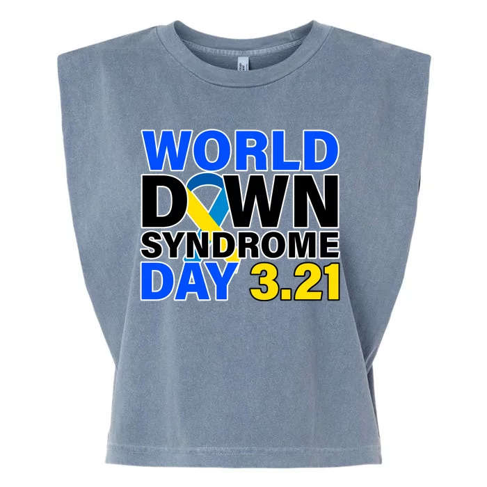 World Down Syndrome Day 3.12 Garment-Dyed Women's Muscle Tee