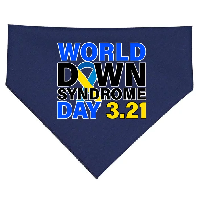 World Down Syndrome Day 3.12 USA-Made Doggie Bandana