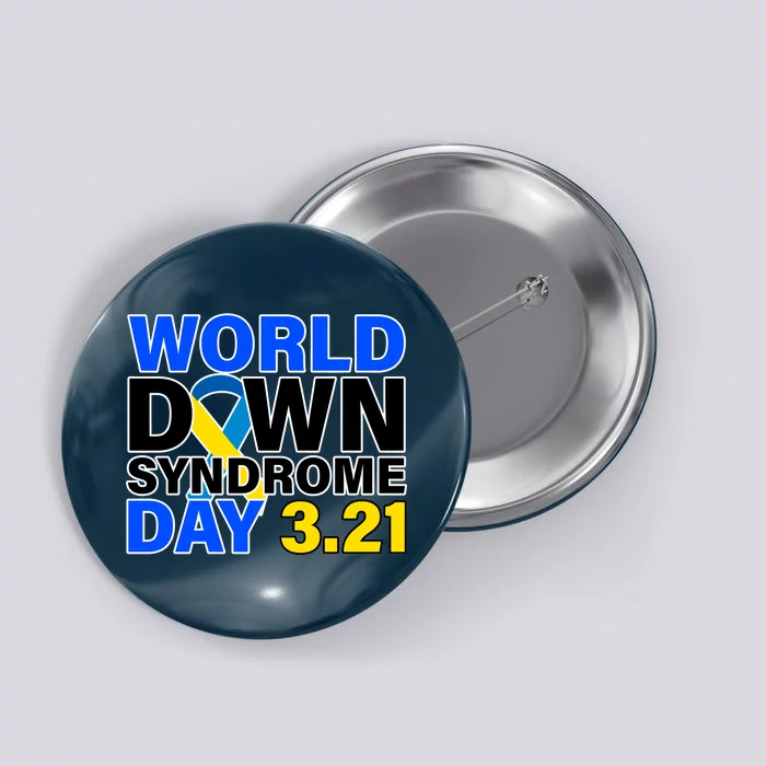 World Down Syndrome Day 3.12 Button