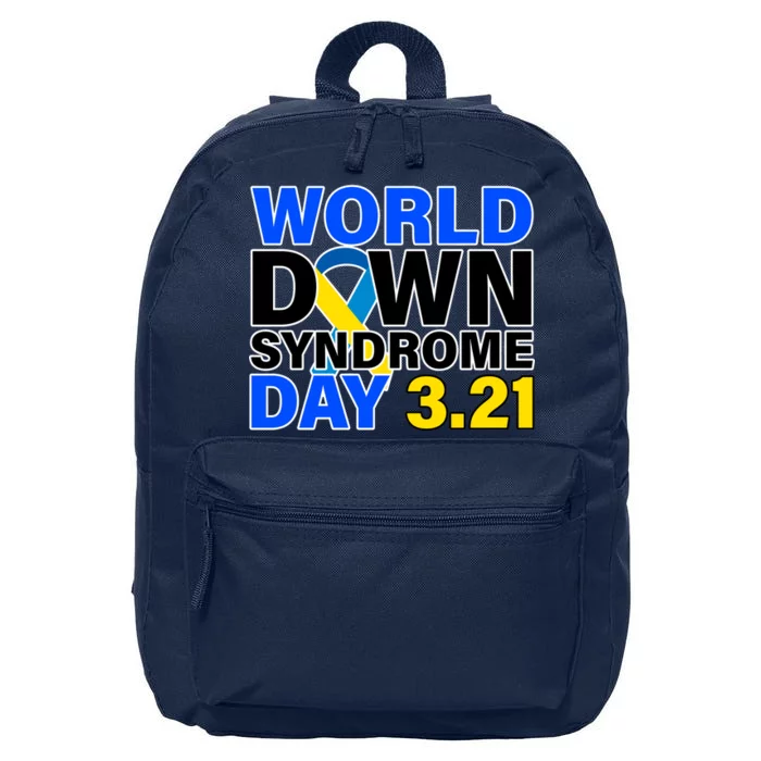 World Down Syndrome Day 3.12 16 in Basic Backpack