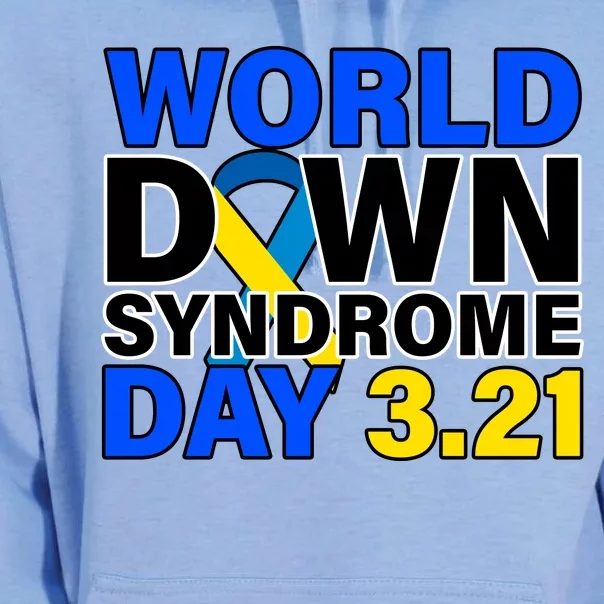 World Down Syndrome Day 3.12 Unisex Surf Hoodie