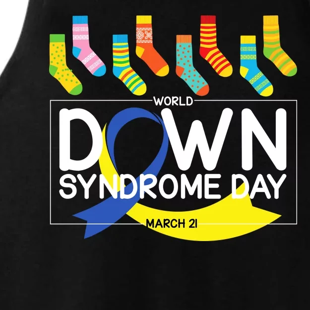 World Down Syndrome Day March 211 Ladies Tri-Blend Wicking Tank