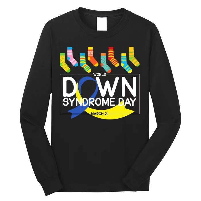 World Down Syndrome Day March 211 Long Sleeve Shirt