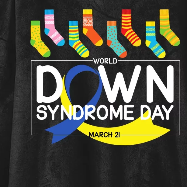 World Down Syndrome Day March 211 Hooded Wearable Blanket