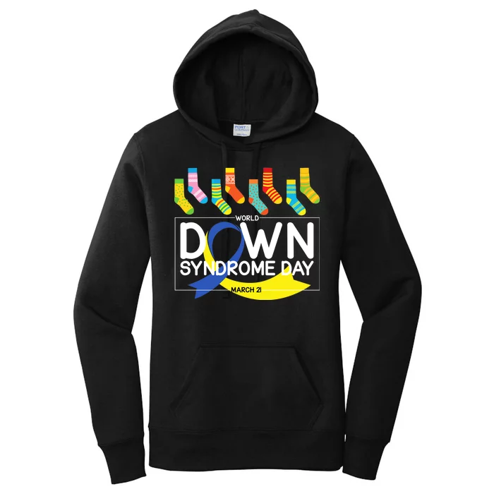 World Down Syndrome Day March 211 Women's Pullover Hoodie