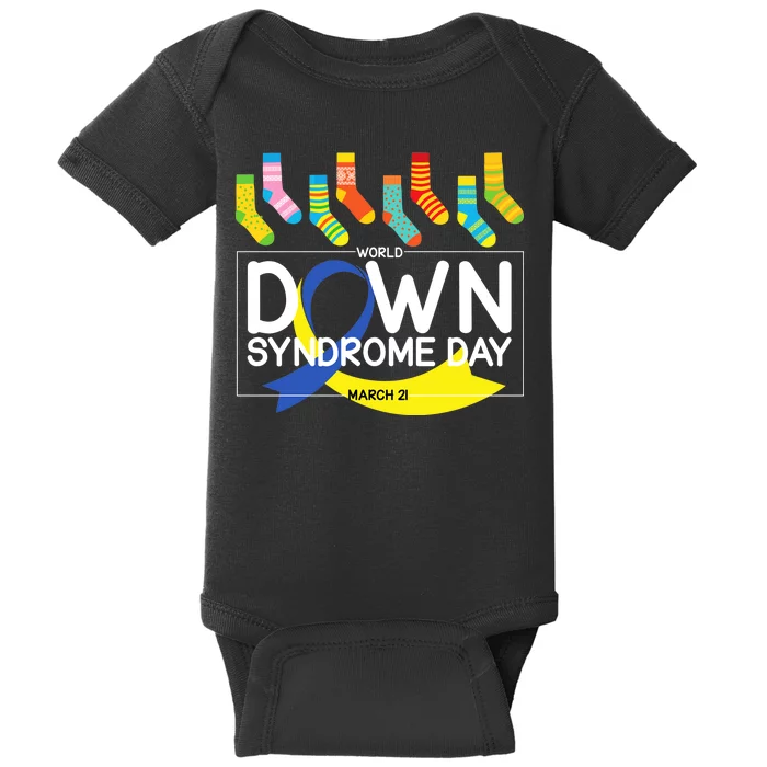 World Down Syndrome Day March 211 Baby Bodysuit