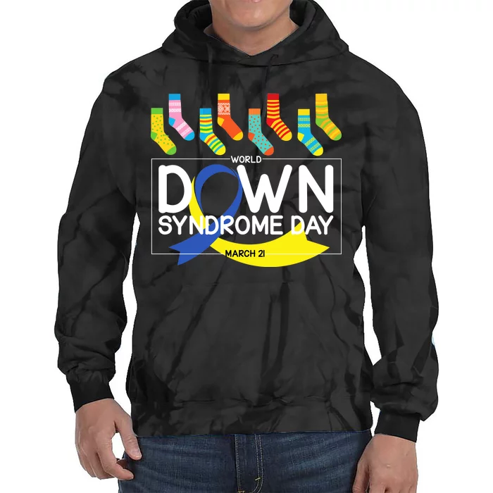 World Down Syndrome Day March 211 Tie Dye Hoodie