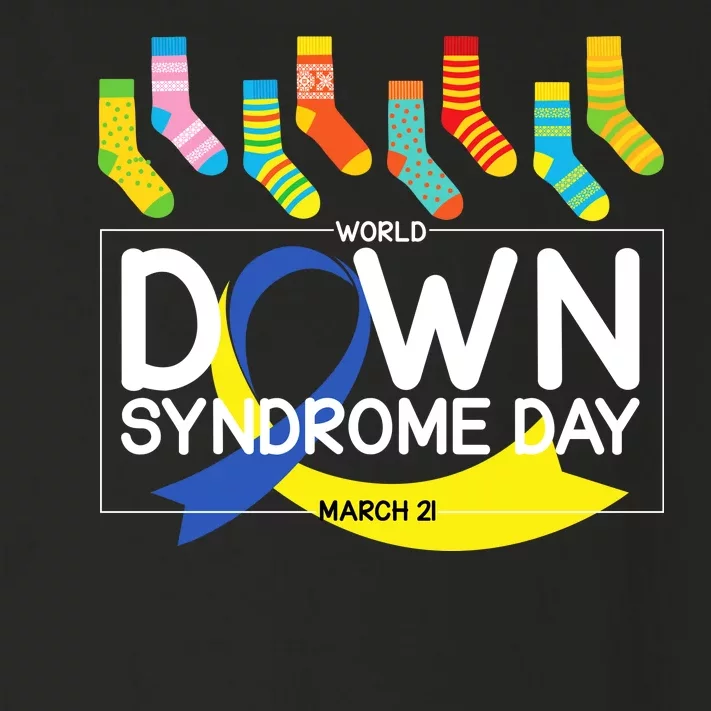 World Down Syndrome Day March 211 Toddler Long Sleeve Shirt