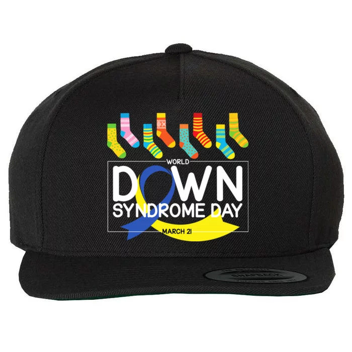 World Down Syndrome Day March 211 Wool Snapback Cap