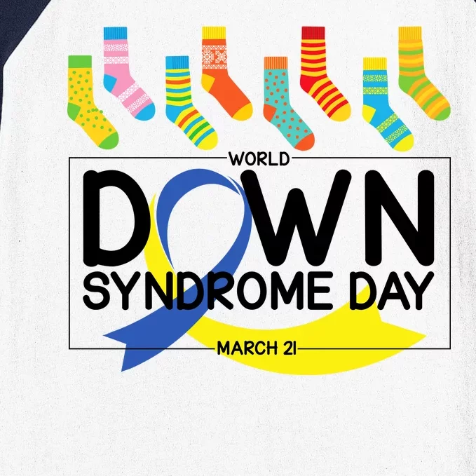 World Down Syndrome Day March 211 Baseball Sleeve Shirt