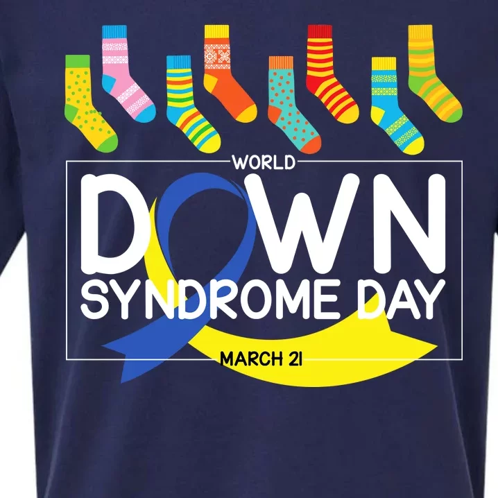 World Down Syndrome Day March 211 Sueded Cloud Jersey T-Shirt