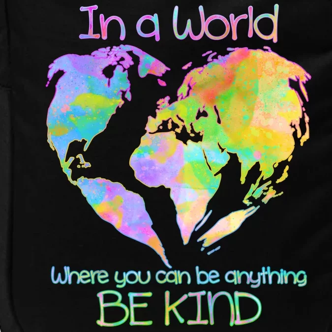 World Full Of Love Be Kind Impact Tech Backpack