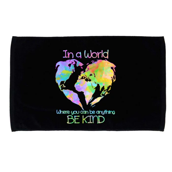 World Full Of Love Be Kind Microfiber Hand Towel