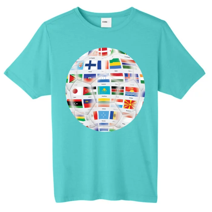 World Soccer Ball ChromaSoft Performance T-Shirt