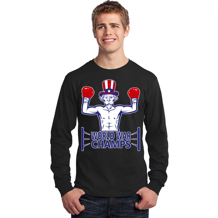 World War Champs Uncle Sam Long Sleeve Shirt