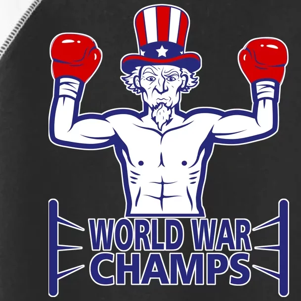 World War Champs Uncle Sam Toddler Fine Jersey T-Shirt