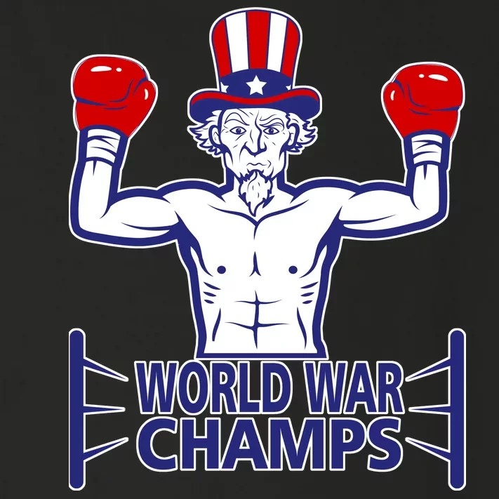 World War Champs Uncle Sam Toddler Long Sleeve Shirt